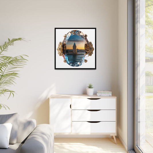 Maiden's Tower Jewel Canvas