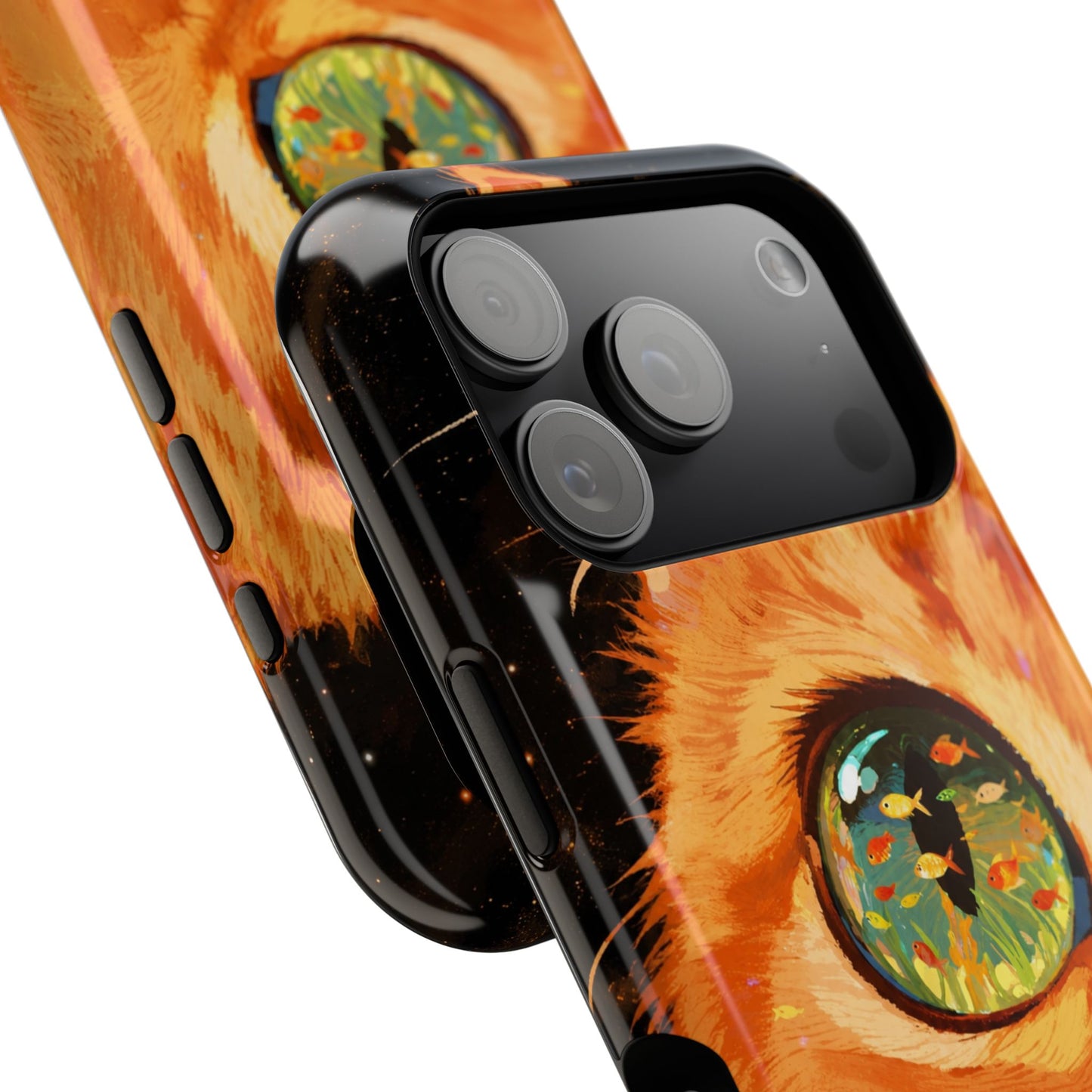 Feline Gaze Apple Phone Case