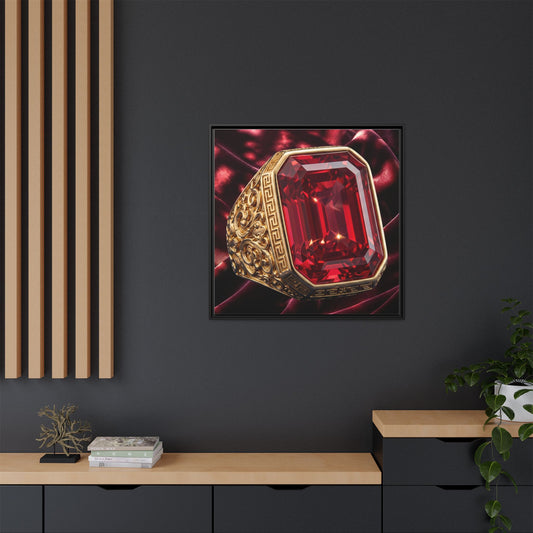 Crimson Reliquary Canvas