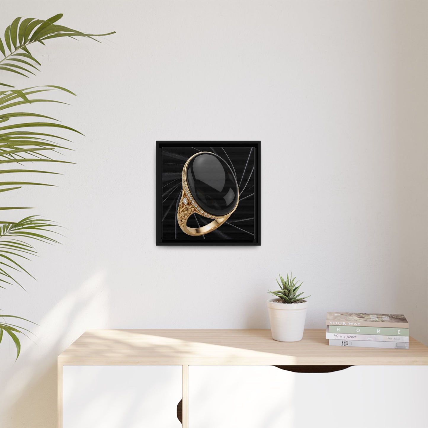 Onyx Nocturne Canvas