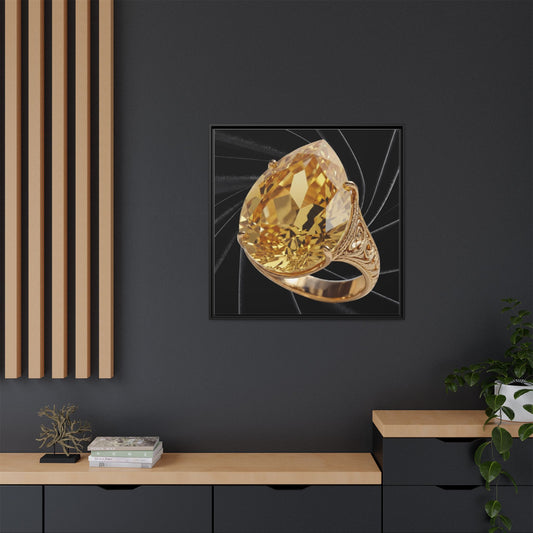 Citrine Nocturne Canvas