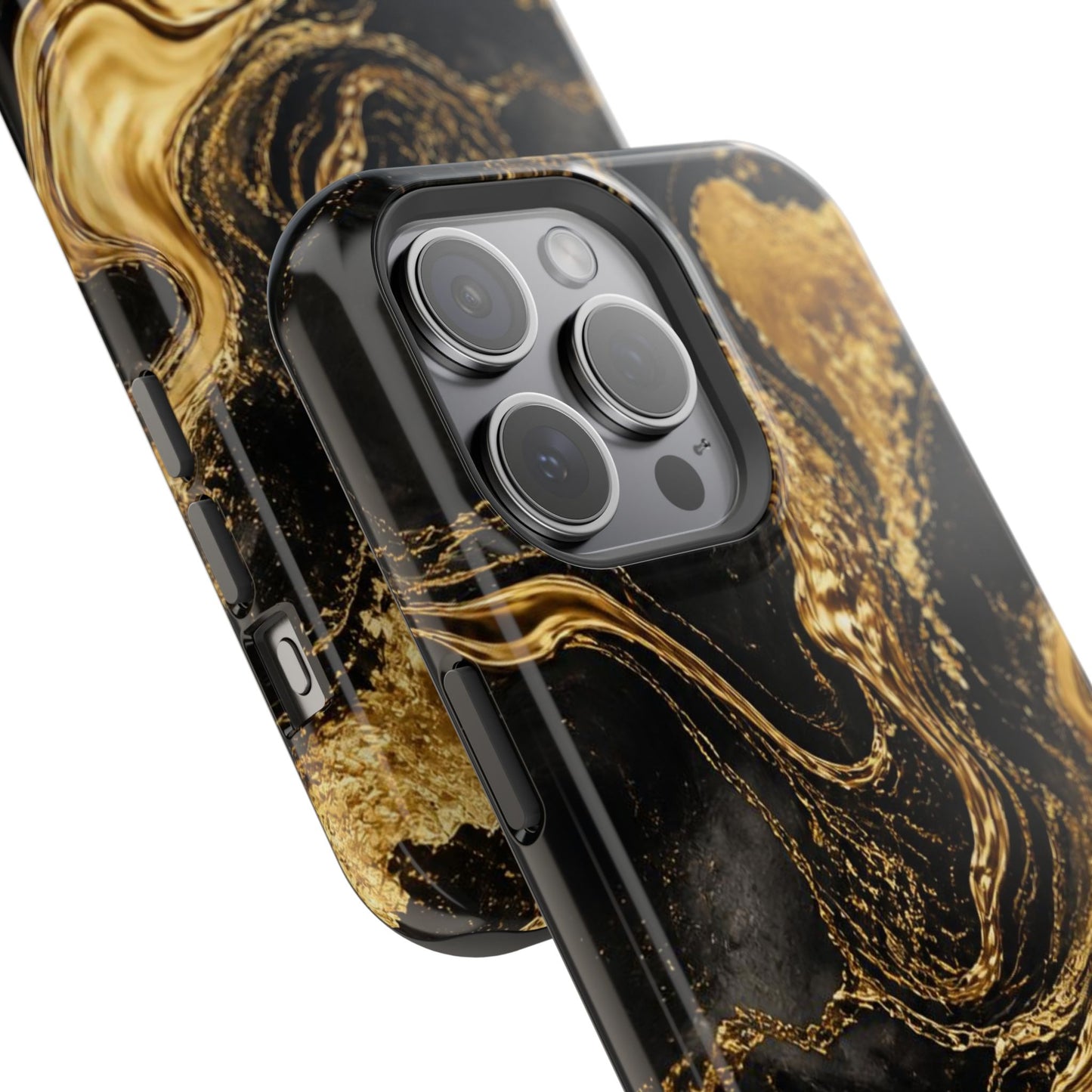 Obsidian Flow Apple Phone Case