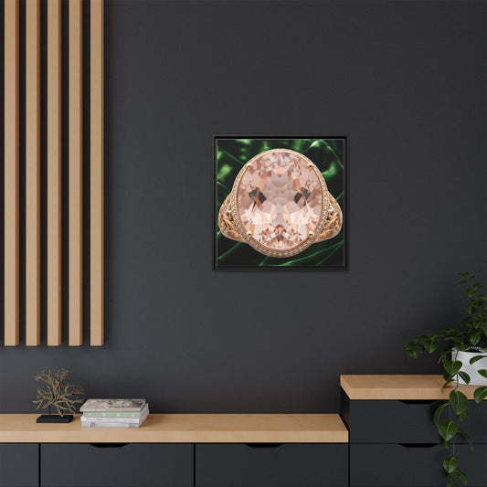 Morganite Rosé Grandeur Ring Canvas