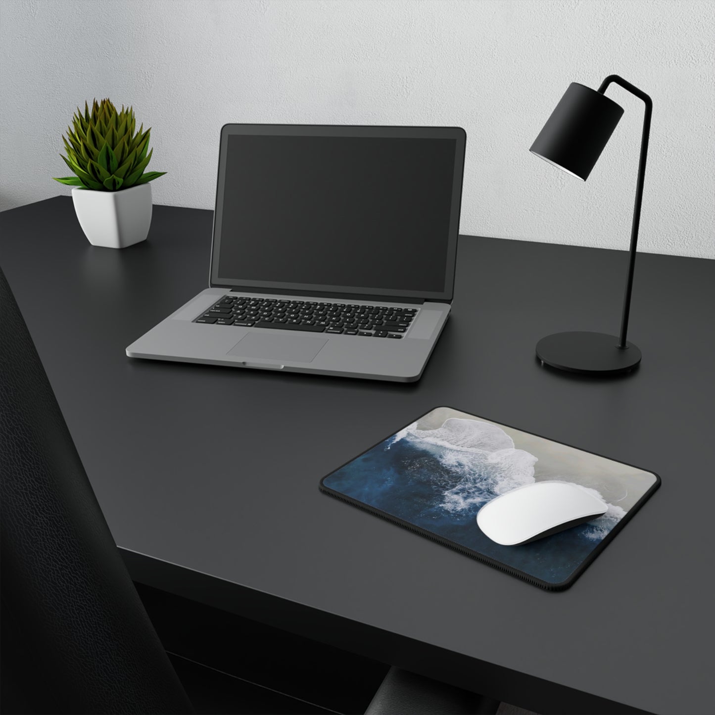 Seafoam Wave Mouse Pad