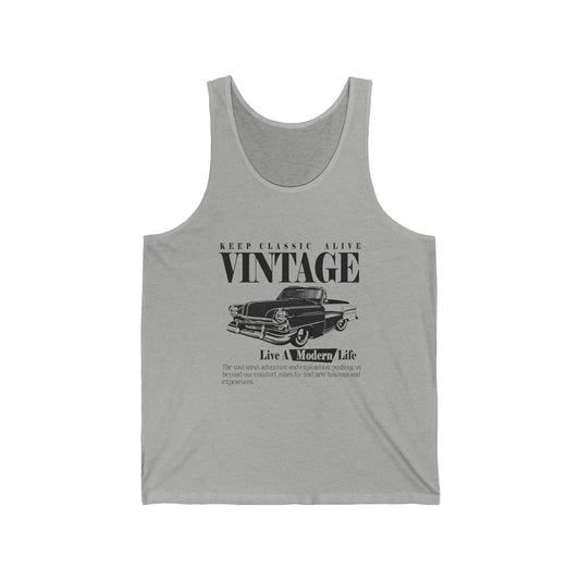 Keep Classic Alive Vintage Car Tank Top