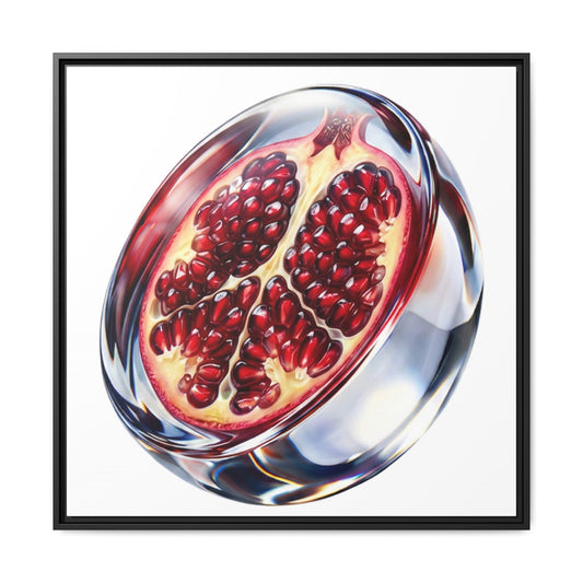 Crimson Pomegranate Framed Wall Art