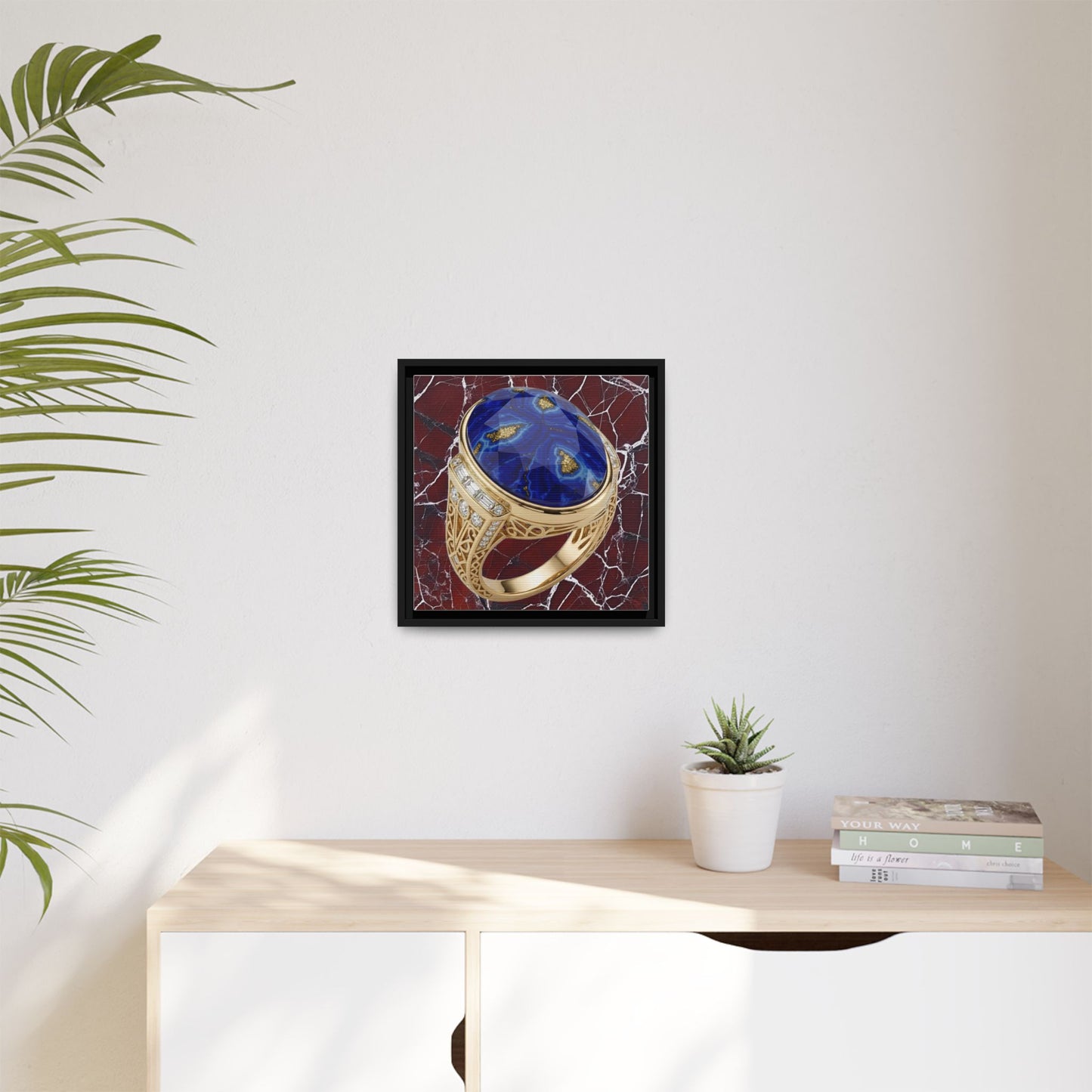 Lapis Regal Ember Canvas