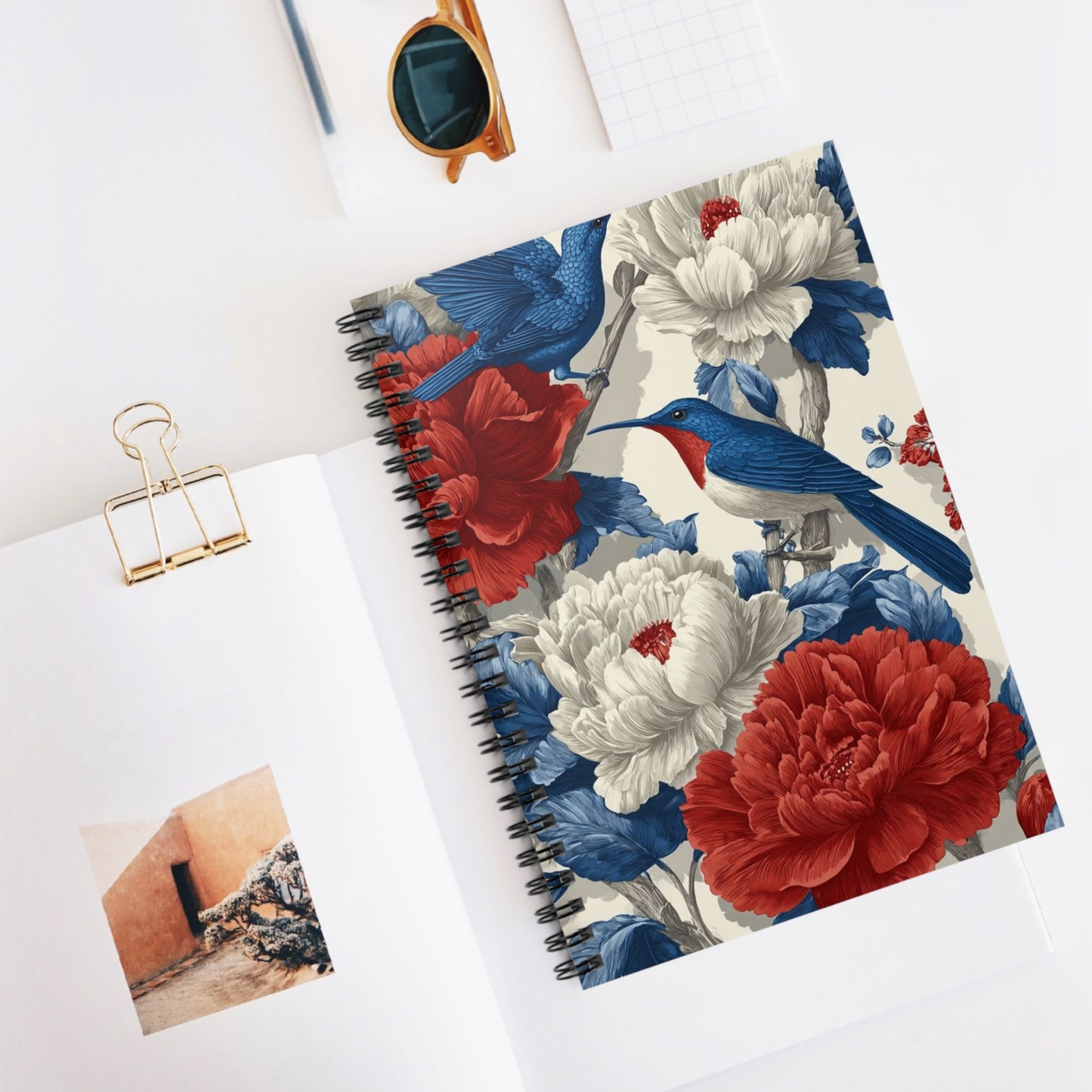 Peony Aviary Notebook