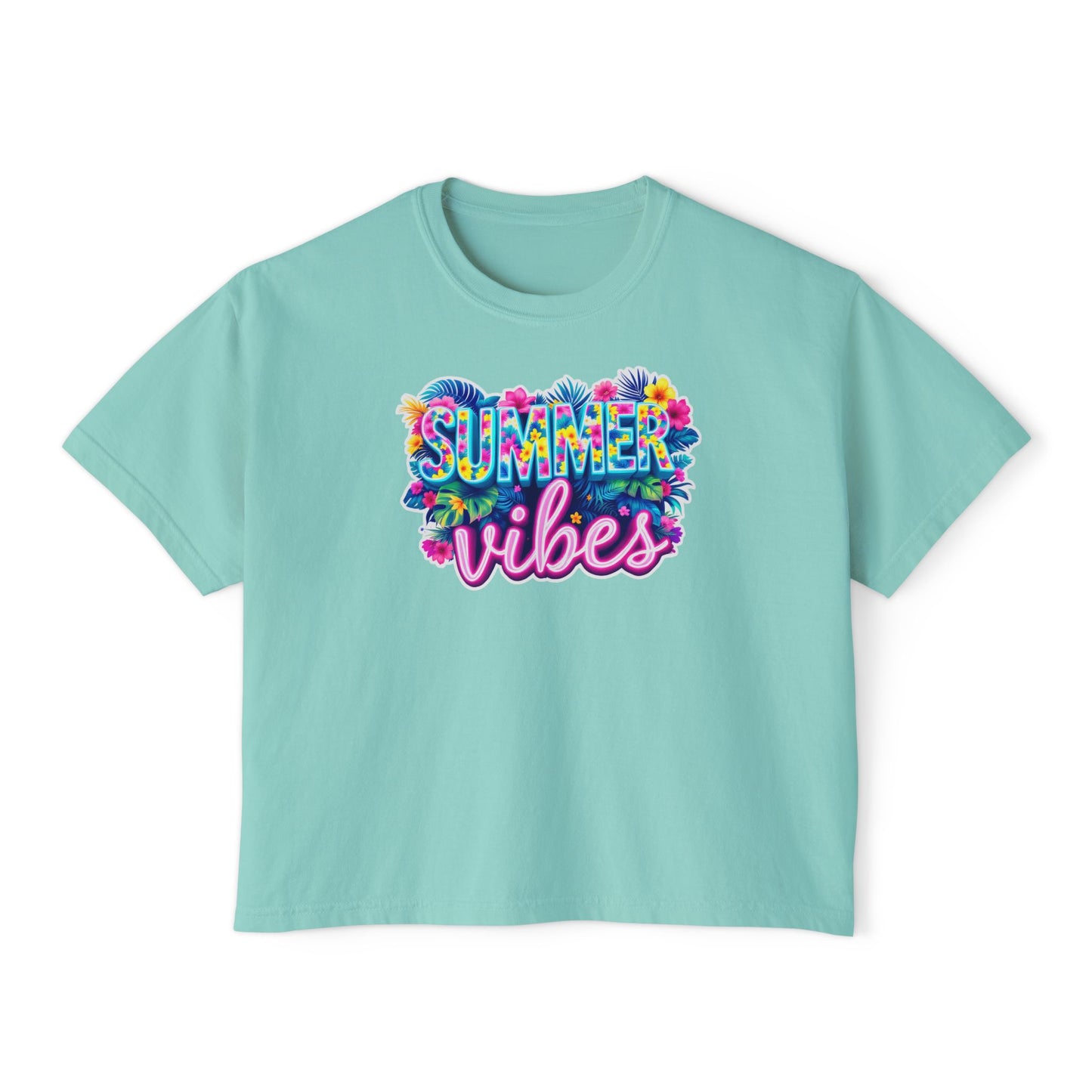 Summer Vibes Boxy Tee