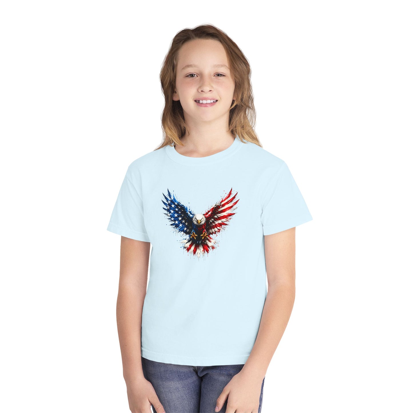 Youth Patriotic Eagle Tee