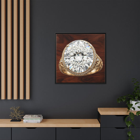 Facetborne Diamond Canvas