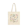Interlink Chromatic Wordfall Heavy Canvas Tote