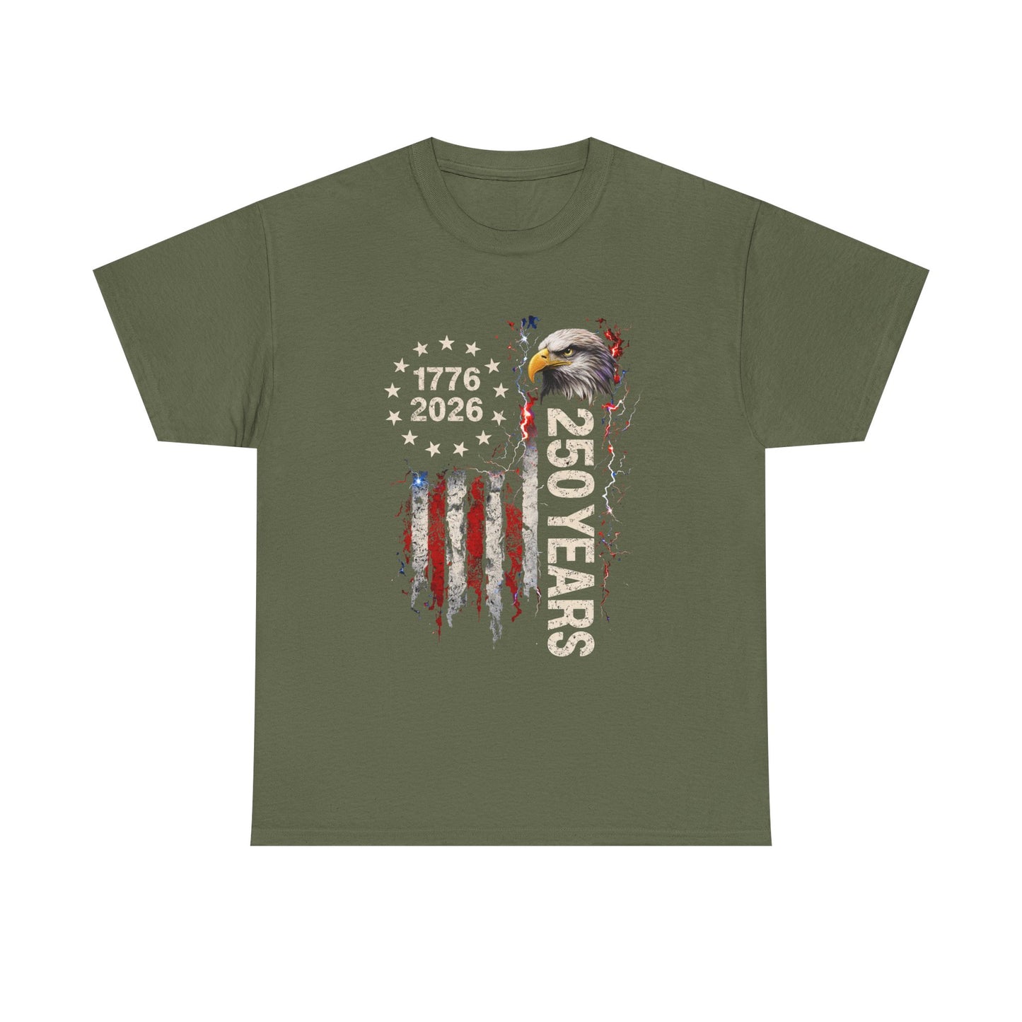 America 250 Years Patriotic T-Shirt Men