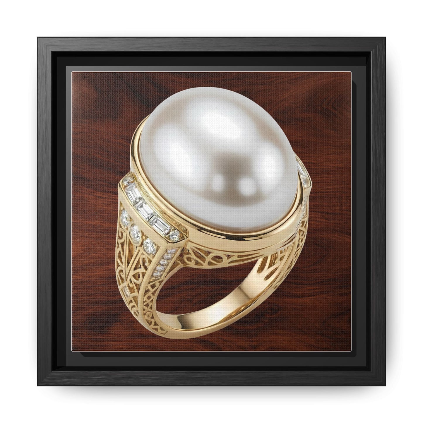 Cabochon Pearl Canvas