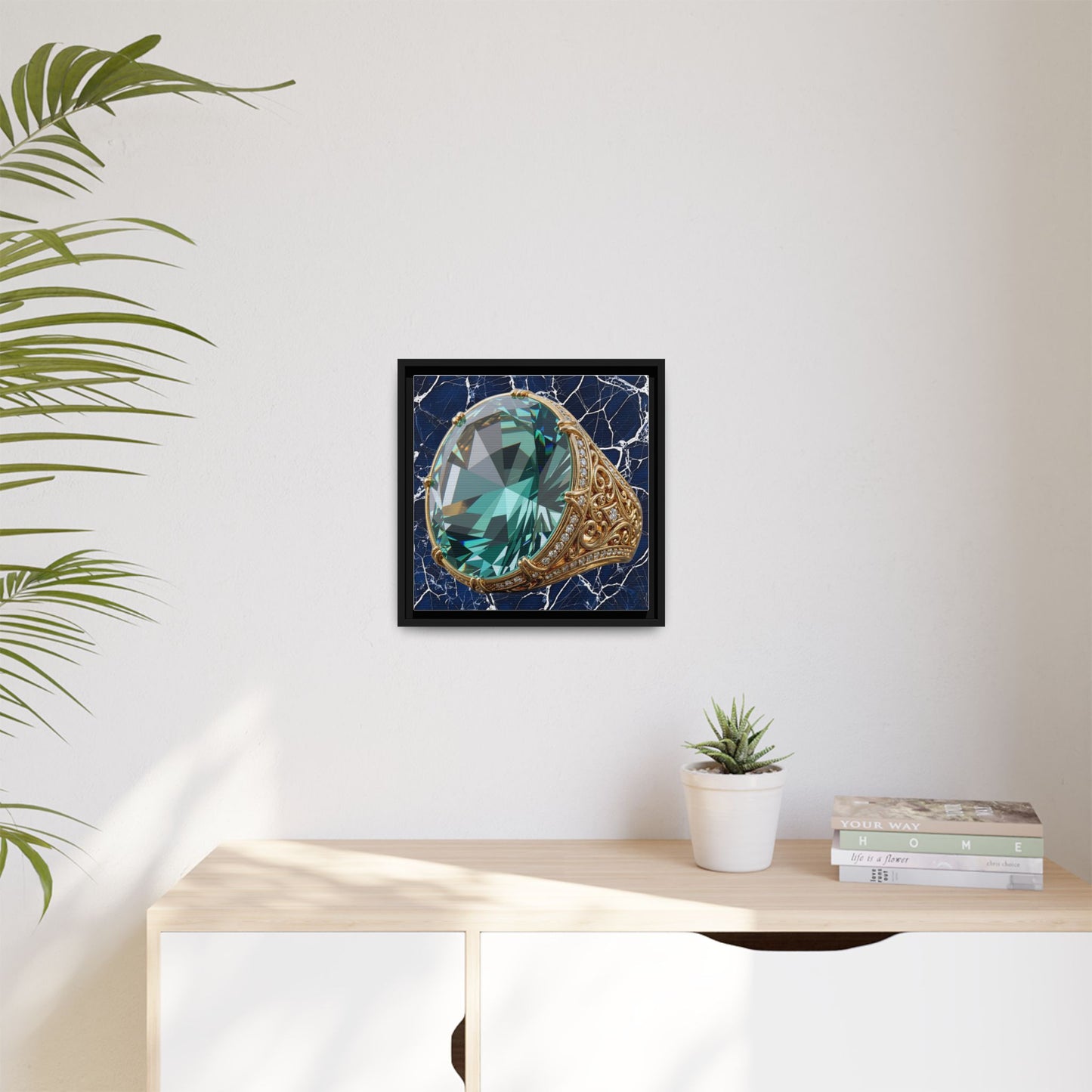 Prismatic Tourmaline Canvas