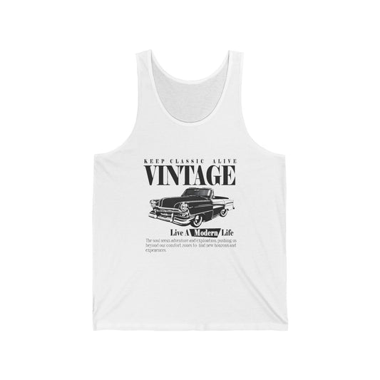 Keep Classic Alive Vintage Car Tank Top