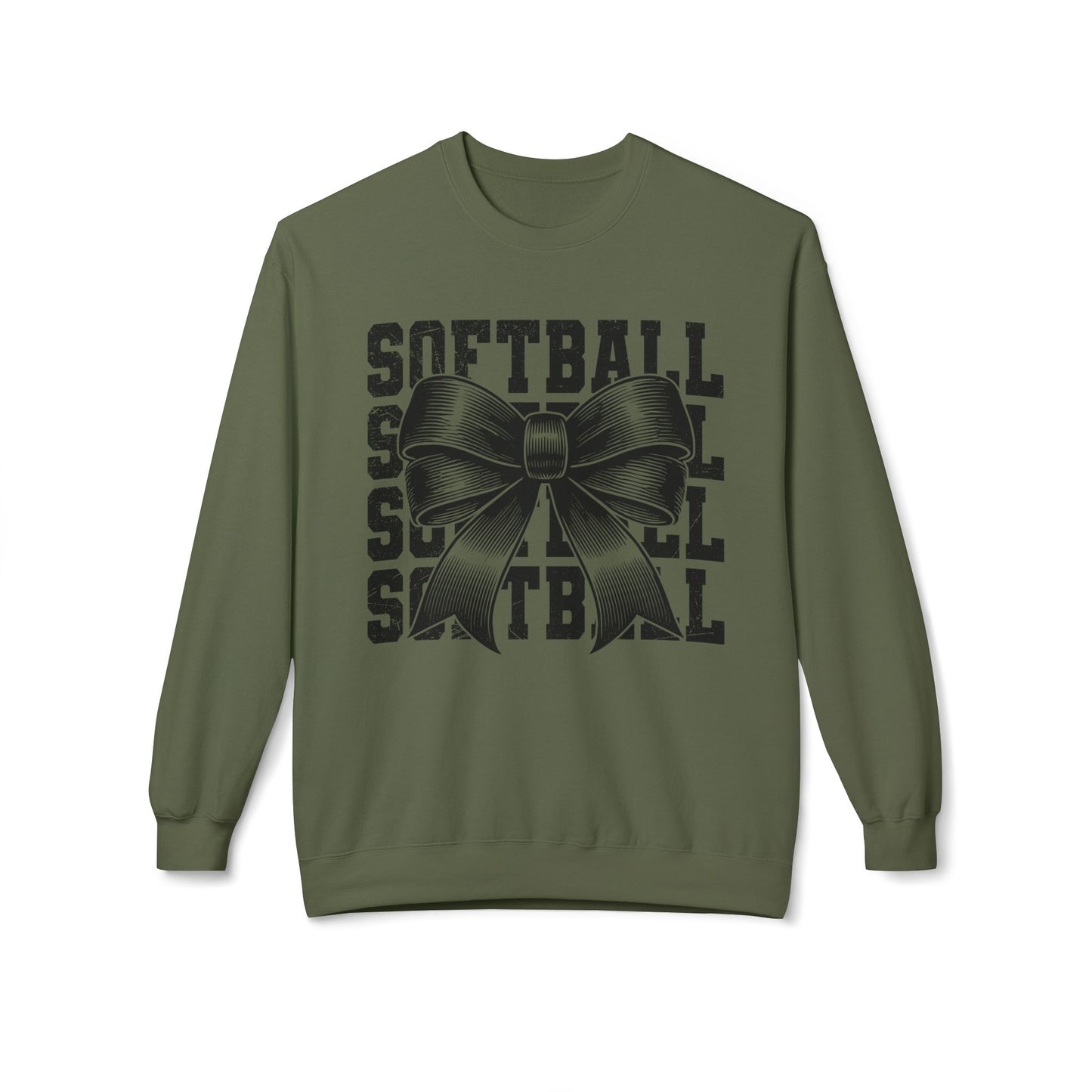 Softball Spirit Crewneck Sweatshirt