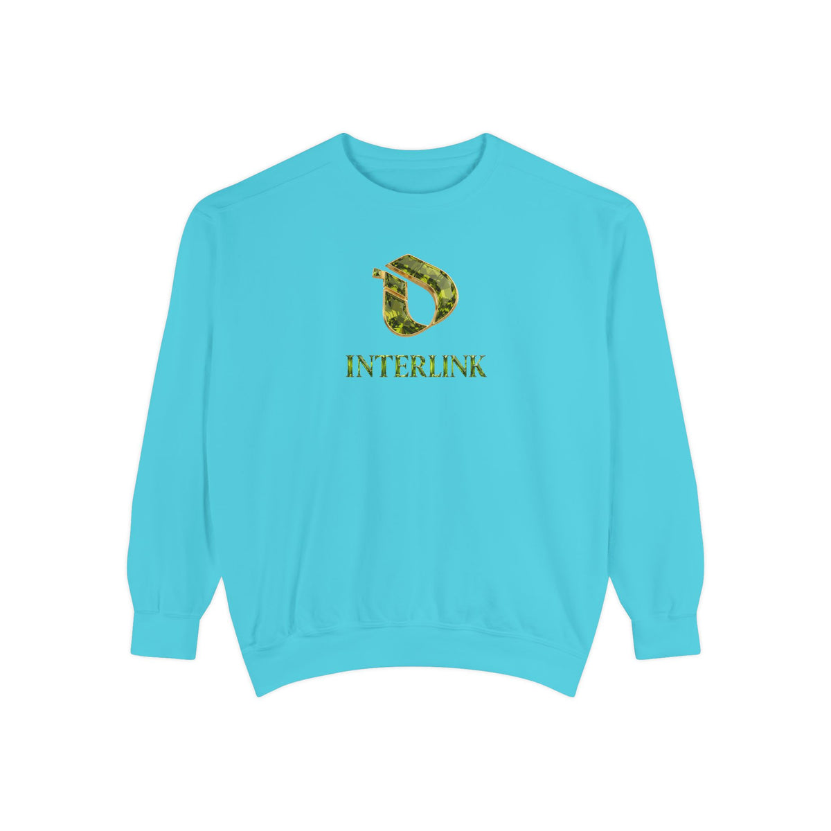 Peridot Meadowlight Interlink Women’s Crewneck Sweatshirt
