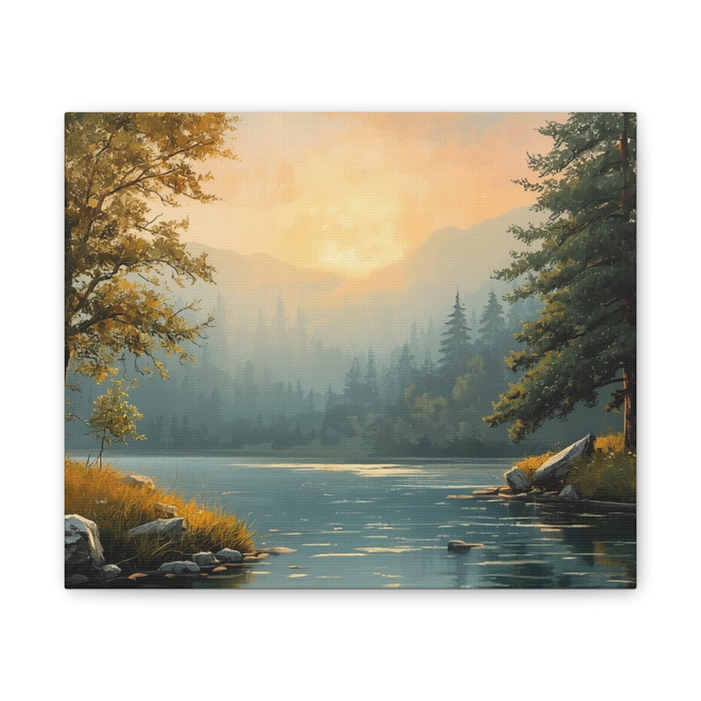 Whispering Pines Canvas