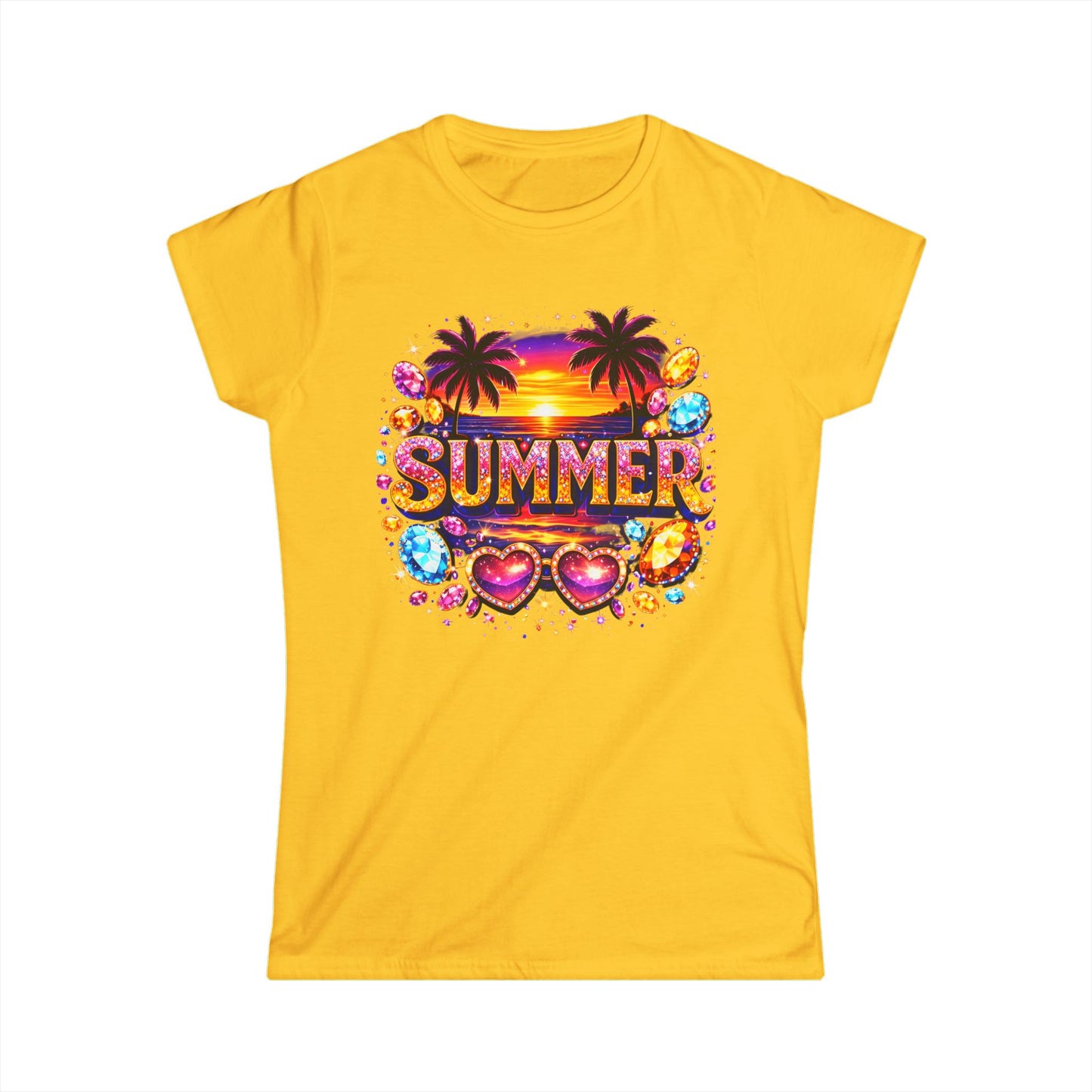 Summer Sunset Graphic T-Shirt