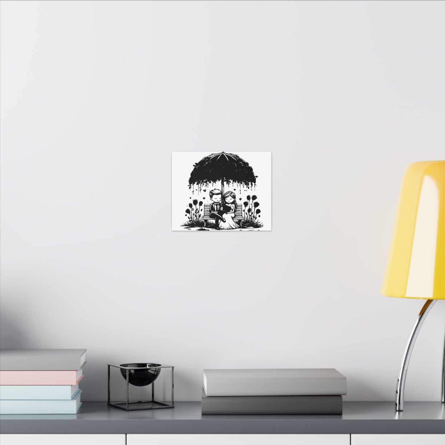 Sheltered Hearts Canvas