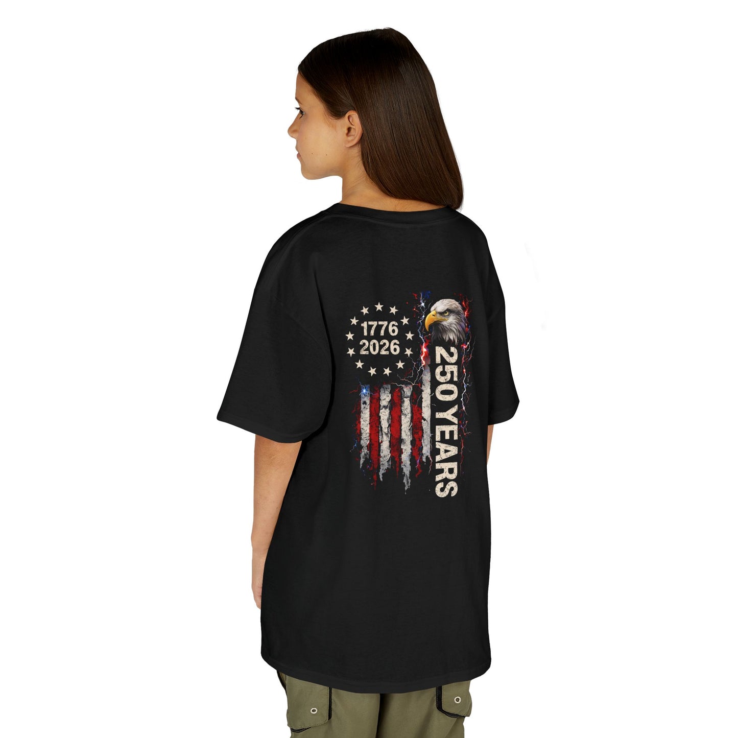 Youth America 250 Years Patriotic T-Shirt