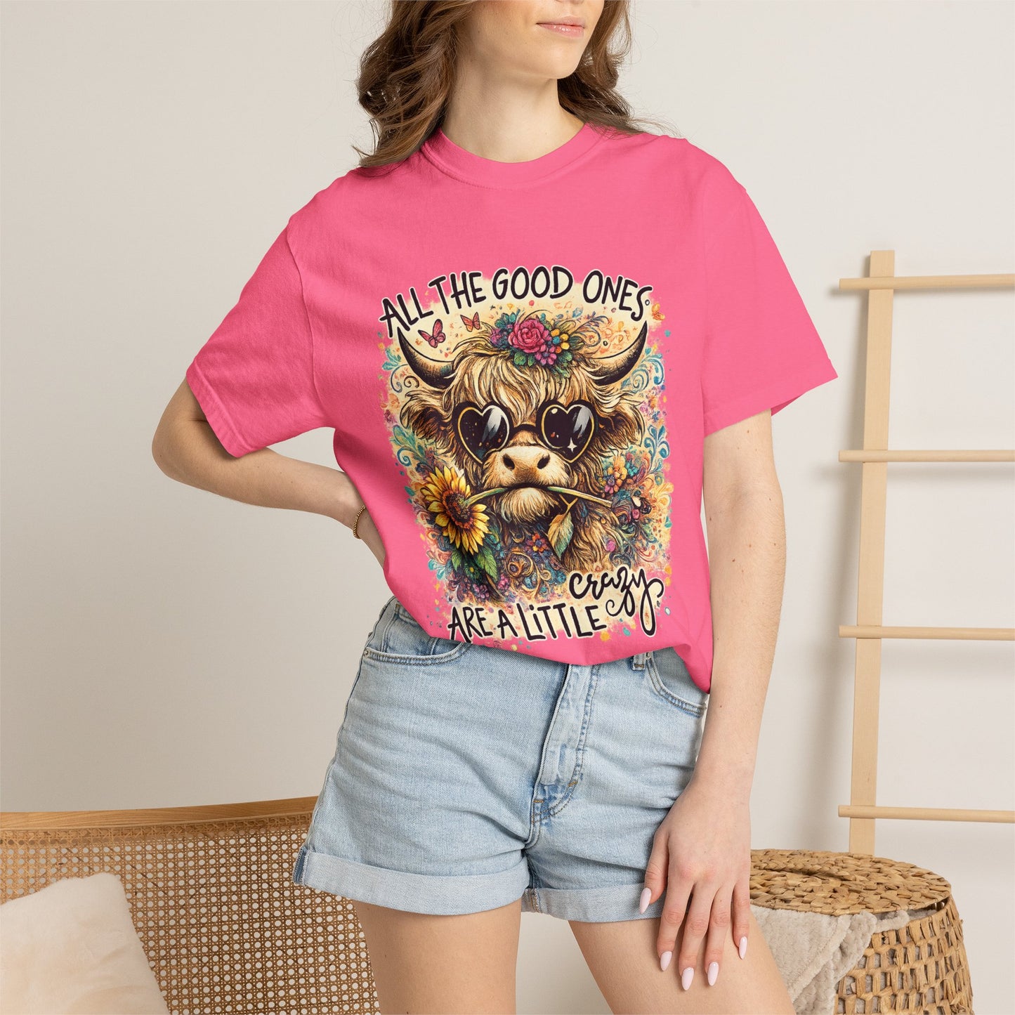 Good Ones Cow Graphic T-Shirt