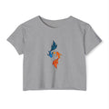 Twin Koi Harmony Boxy Tee