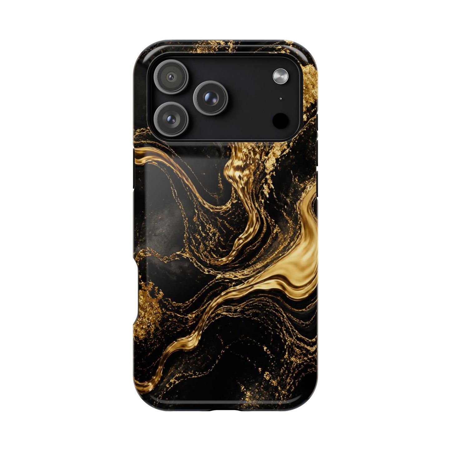 Obsidian Flow Apple Phone Case