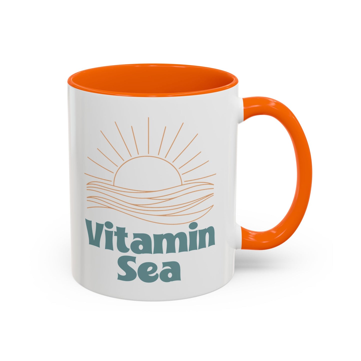 Vitamin Sea Accent Coffee Mug