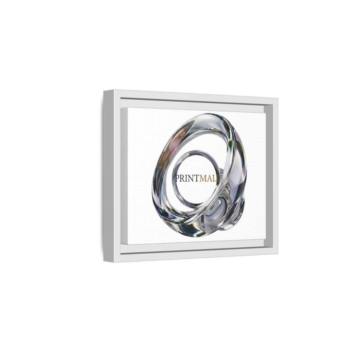 Interwoven Chrome Loop Canvas