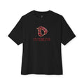 Ruby Gemstone Interlink Front Logo Boxy Tee