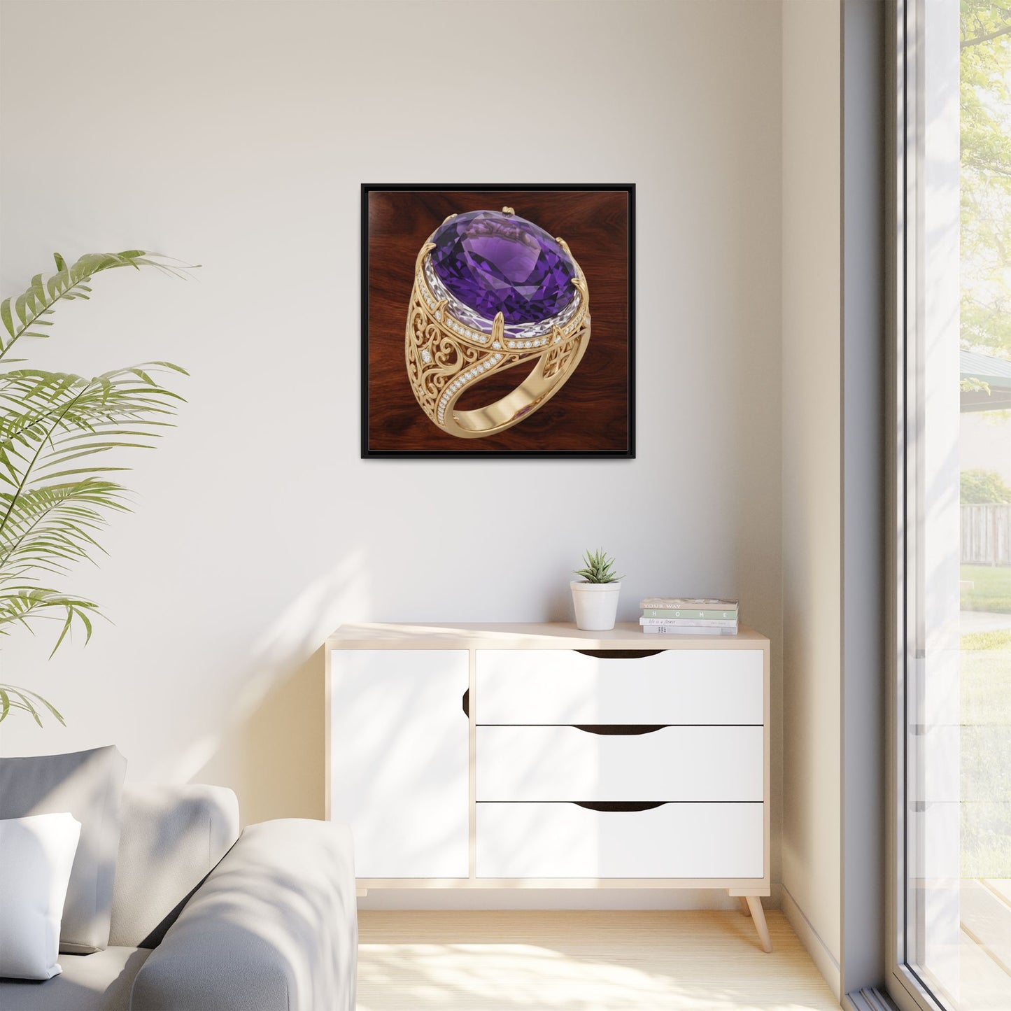 Veloria Amethyst Canvas