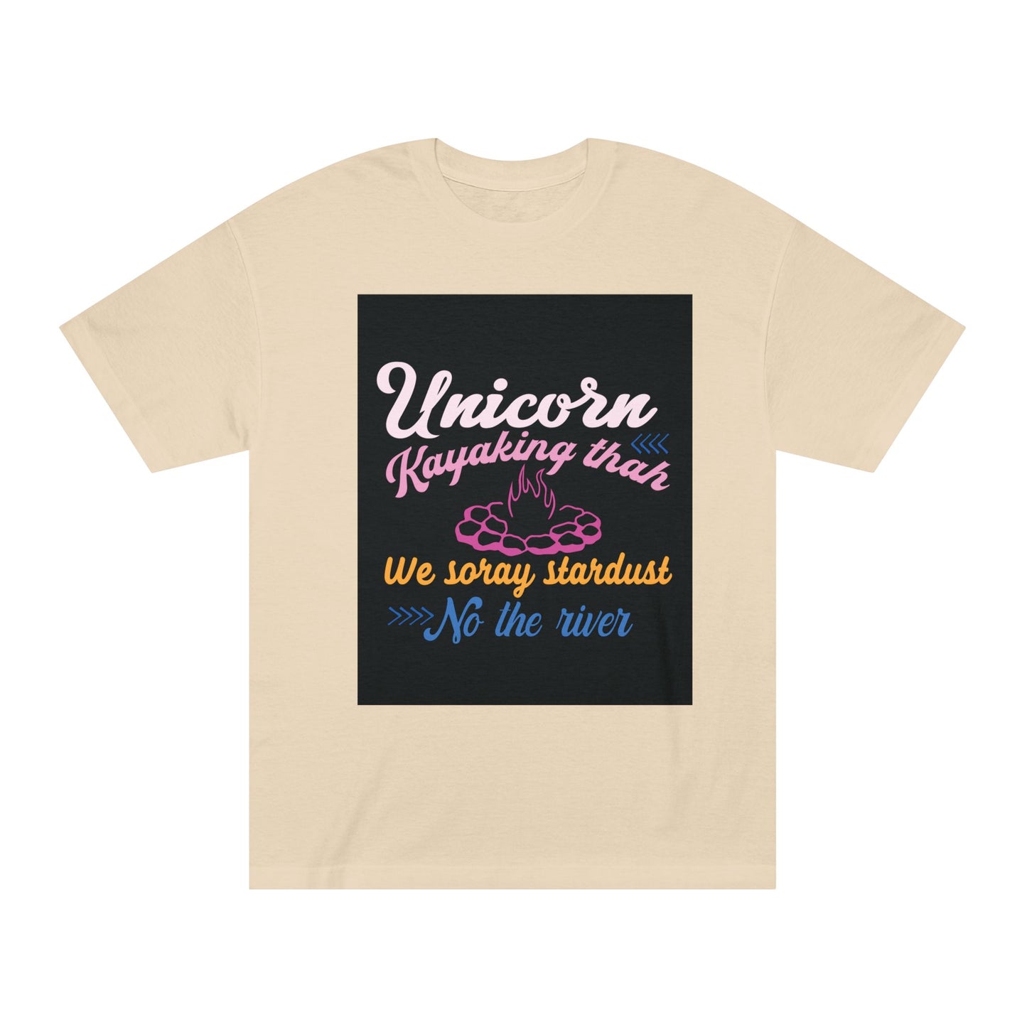 Unicorn Kayaking Graphic T-Shirt