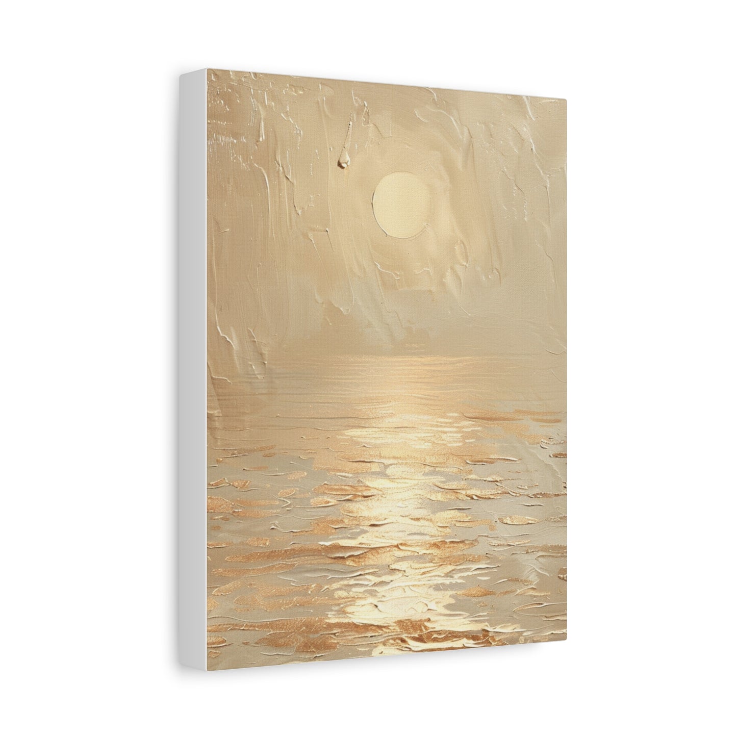 Sunlit Tides Canvas Print