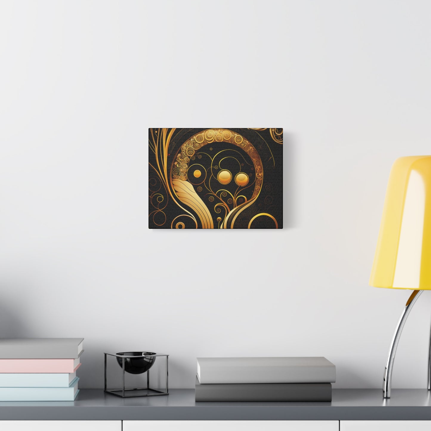 Orbital Embrace Canvas