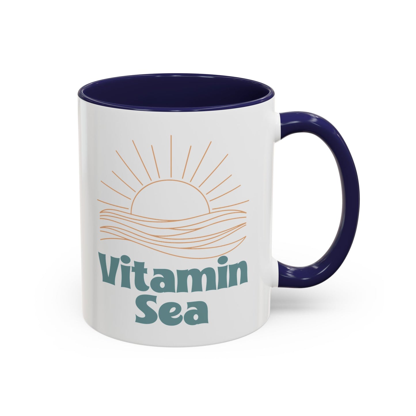 Vitamin Sea Accent Coffee Mug