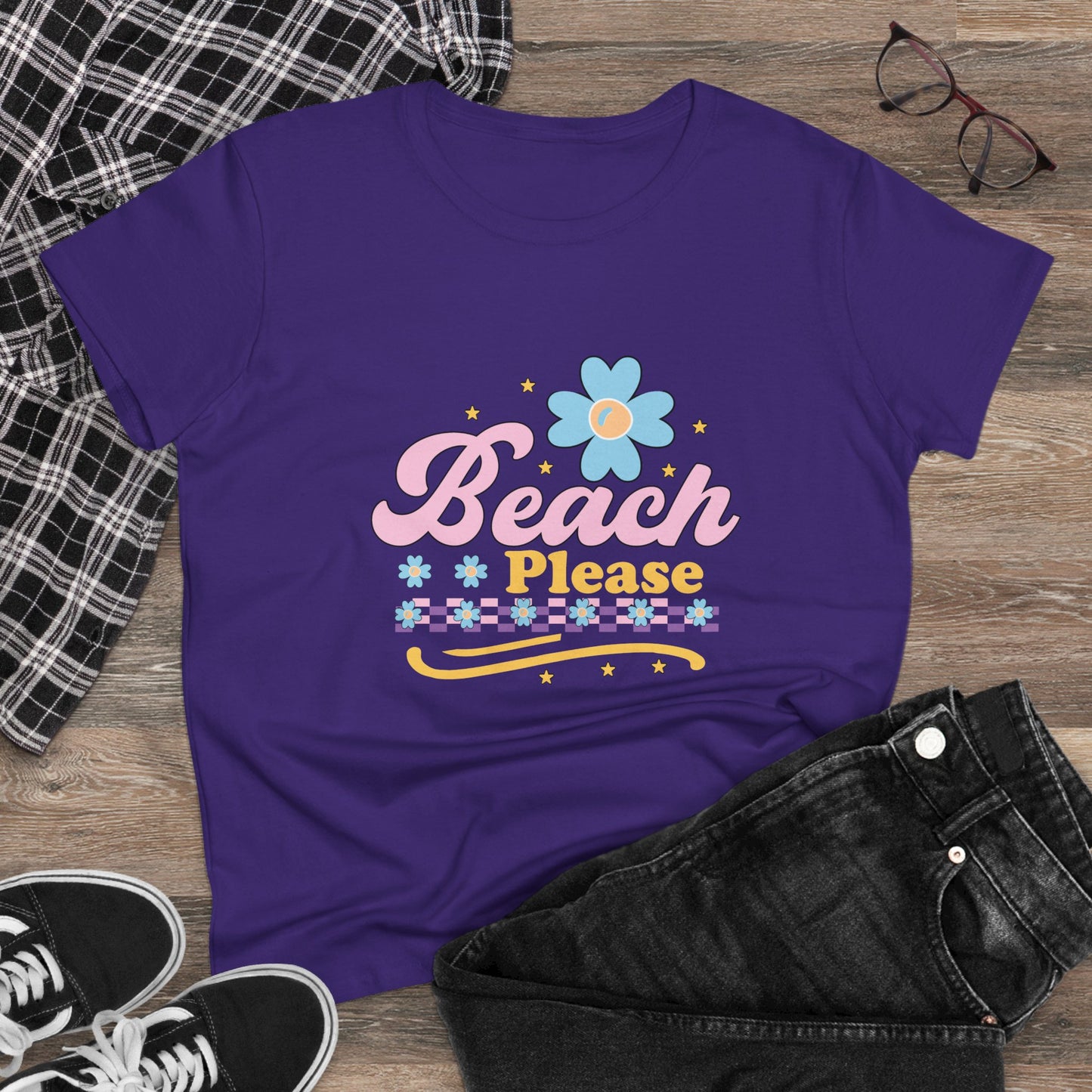 Coastal Bloom Summer Graphic Tee