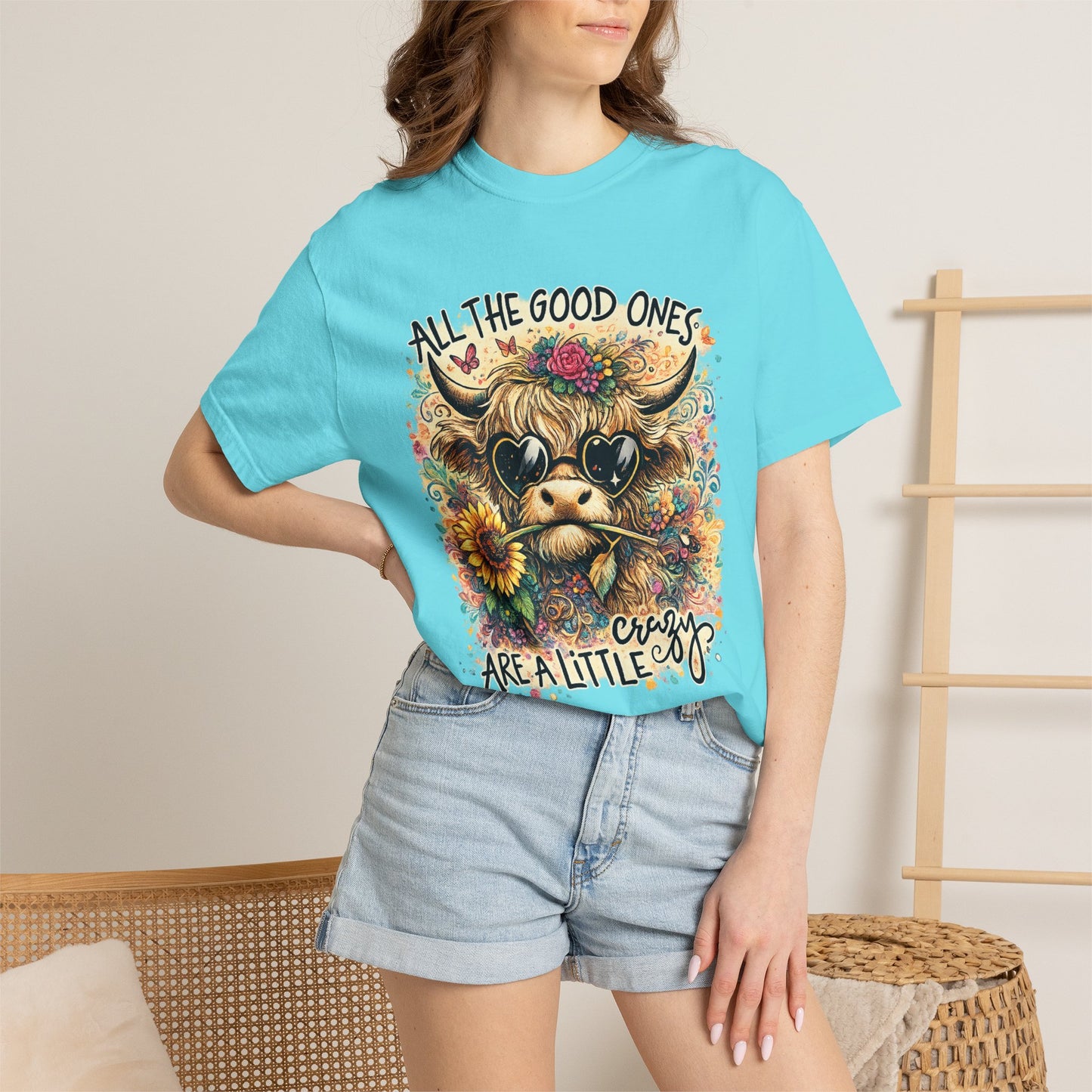 Good Ones Cow Graphic T-Shirt