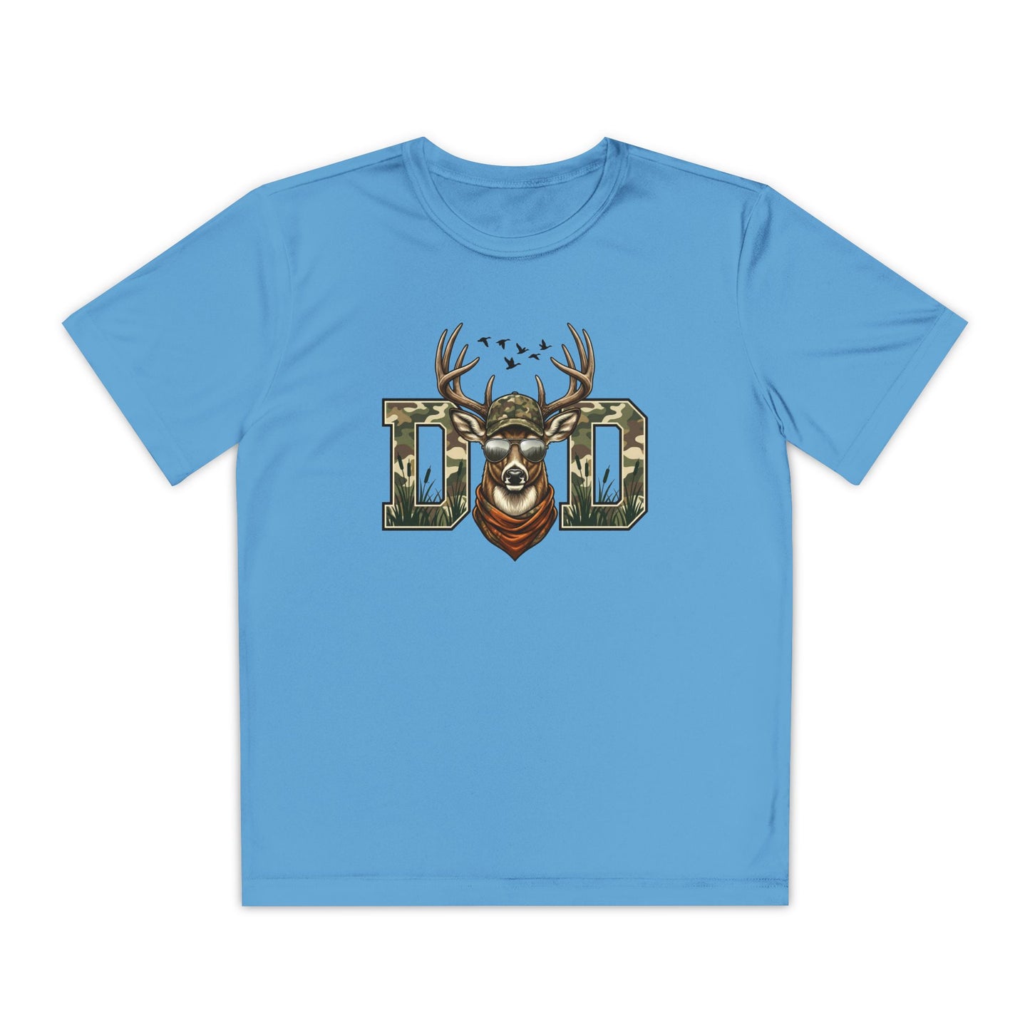 Youth Camo Deer Graphic T-Shirt