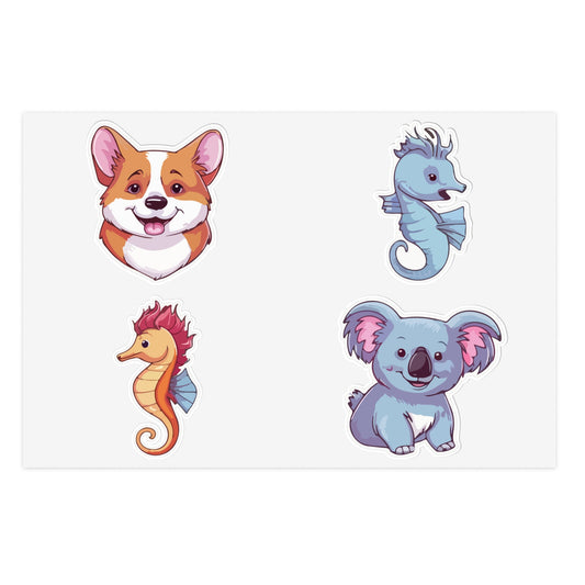 Storybook Creature Quartet Sticker Sheet