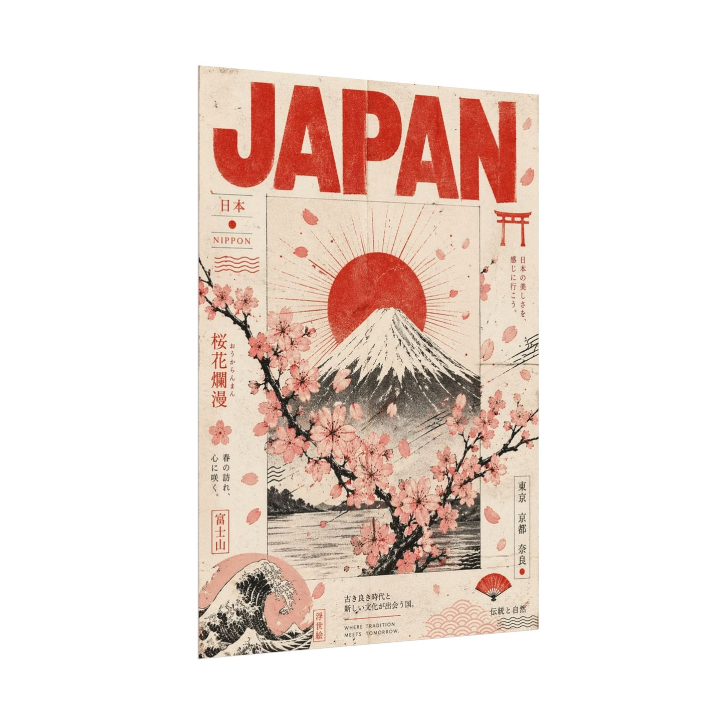 Fuji Voyage Poster
