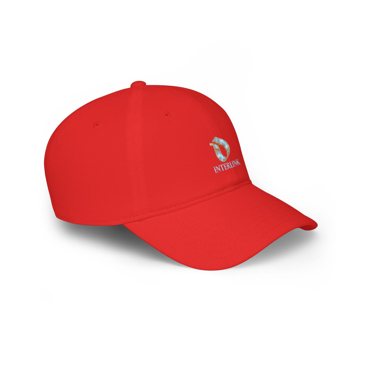 Moonstone Iridescent Mark Interlink Cotton Twill Cap