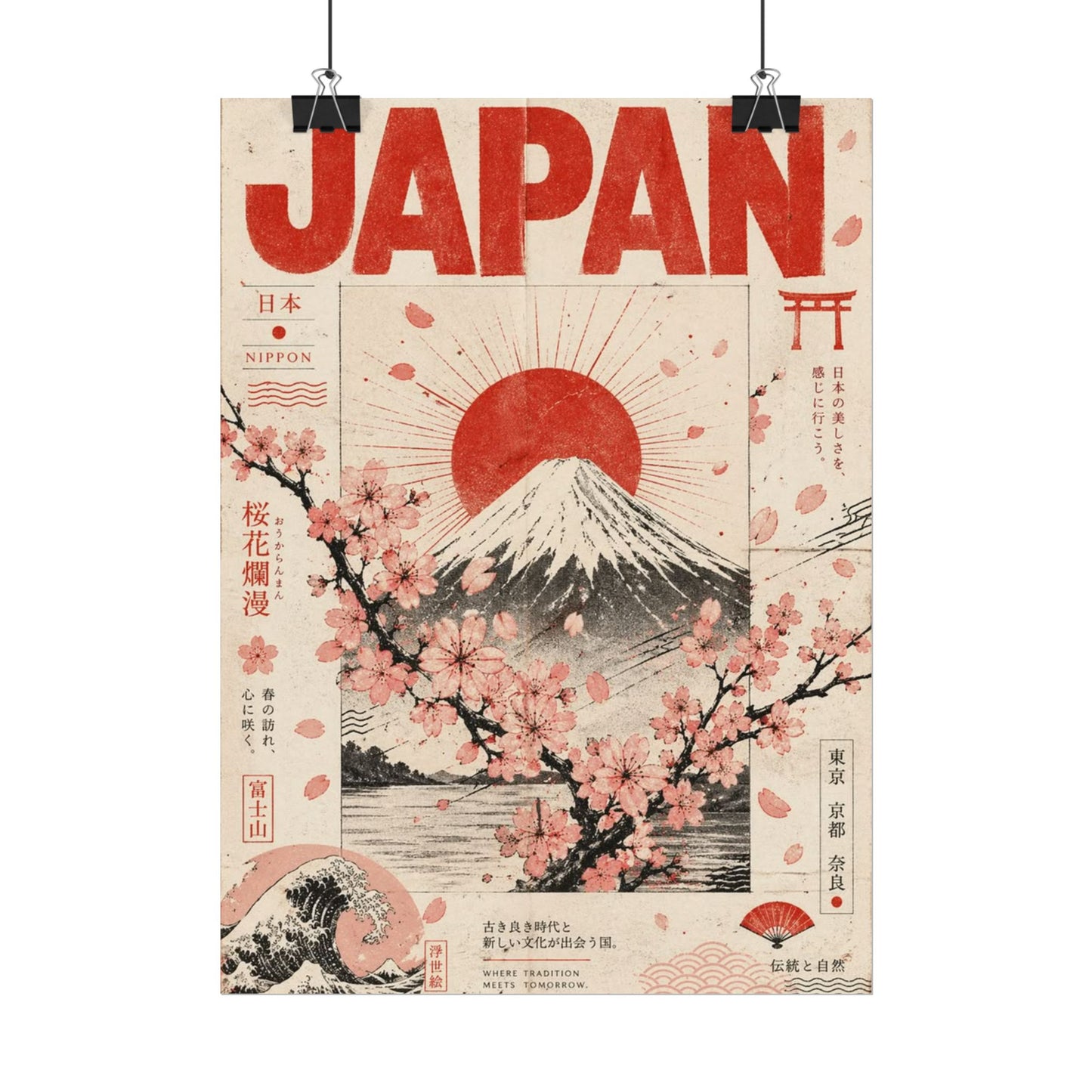 Fuji Voyage Poster