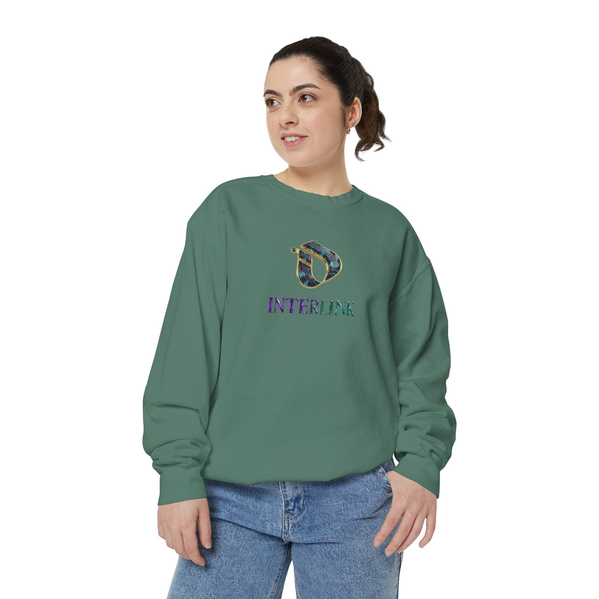 Alexandrite Mosaic Interlink Women’s Sweatshirt