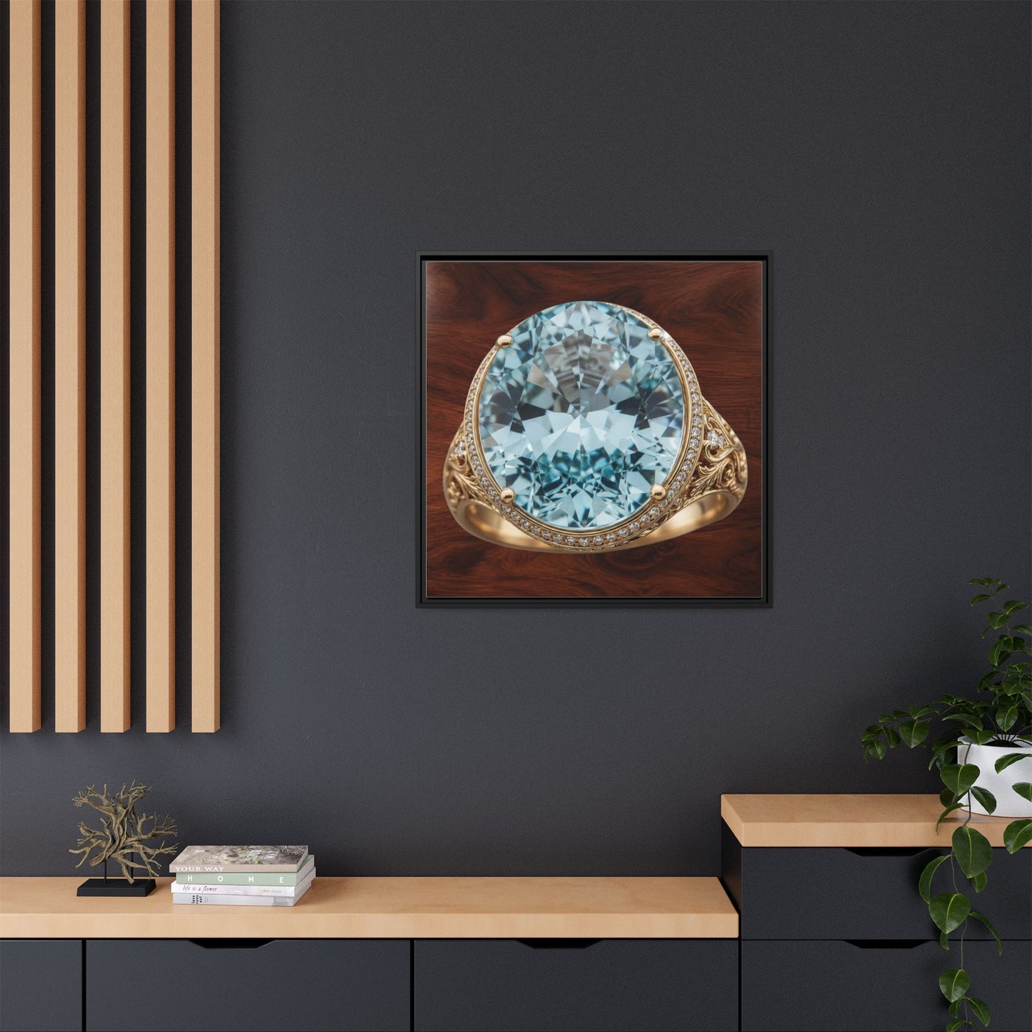 Tideglass Aquamarine Canvas