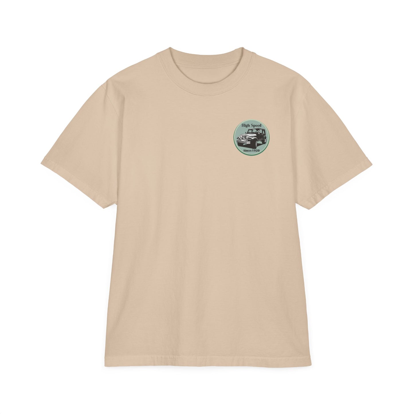 High Speed Vintage 4x4 Graphic Drop-Shoulder T-Shirt