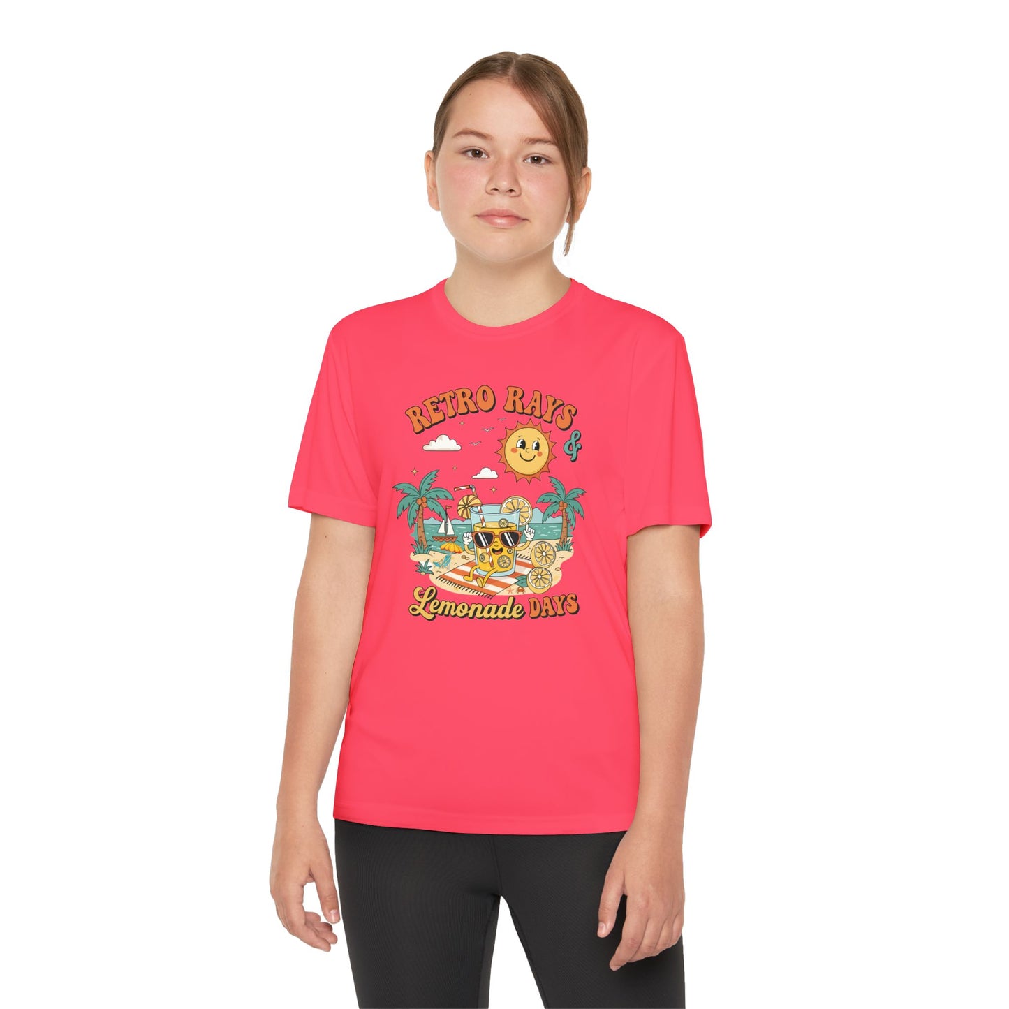 Retro Rays Lemonade Days Youth Tee