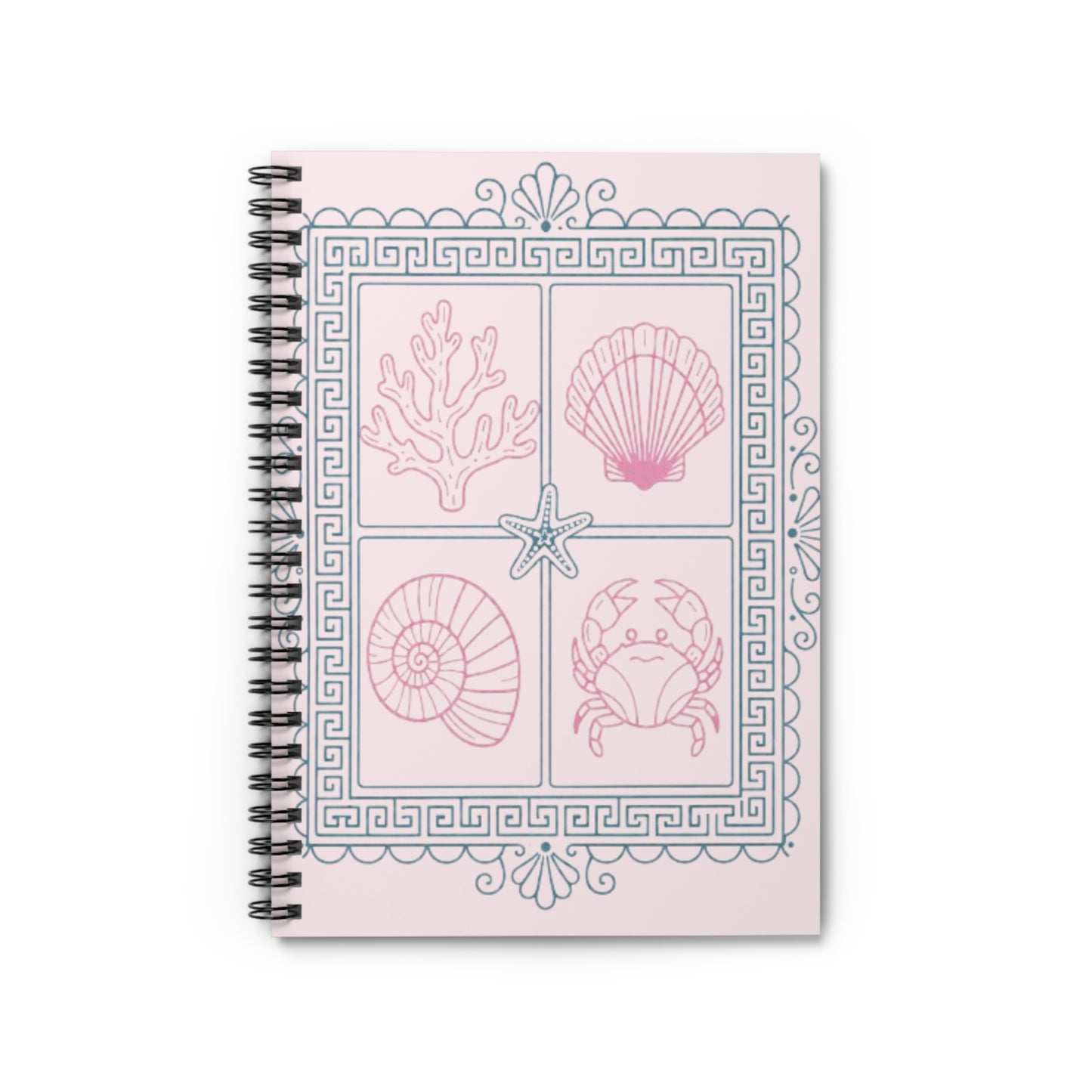 Seaside Sketch Spiral Notebook