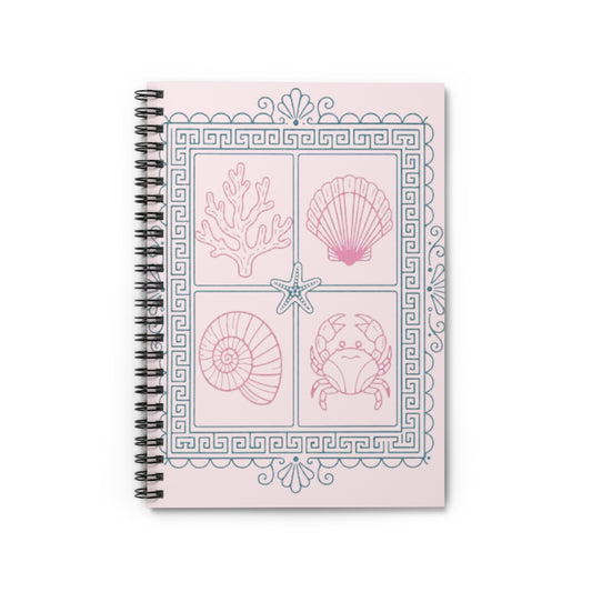 Seaside Sketch Spiral Notebook